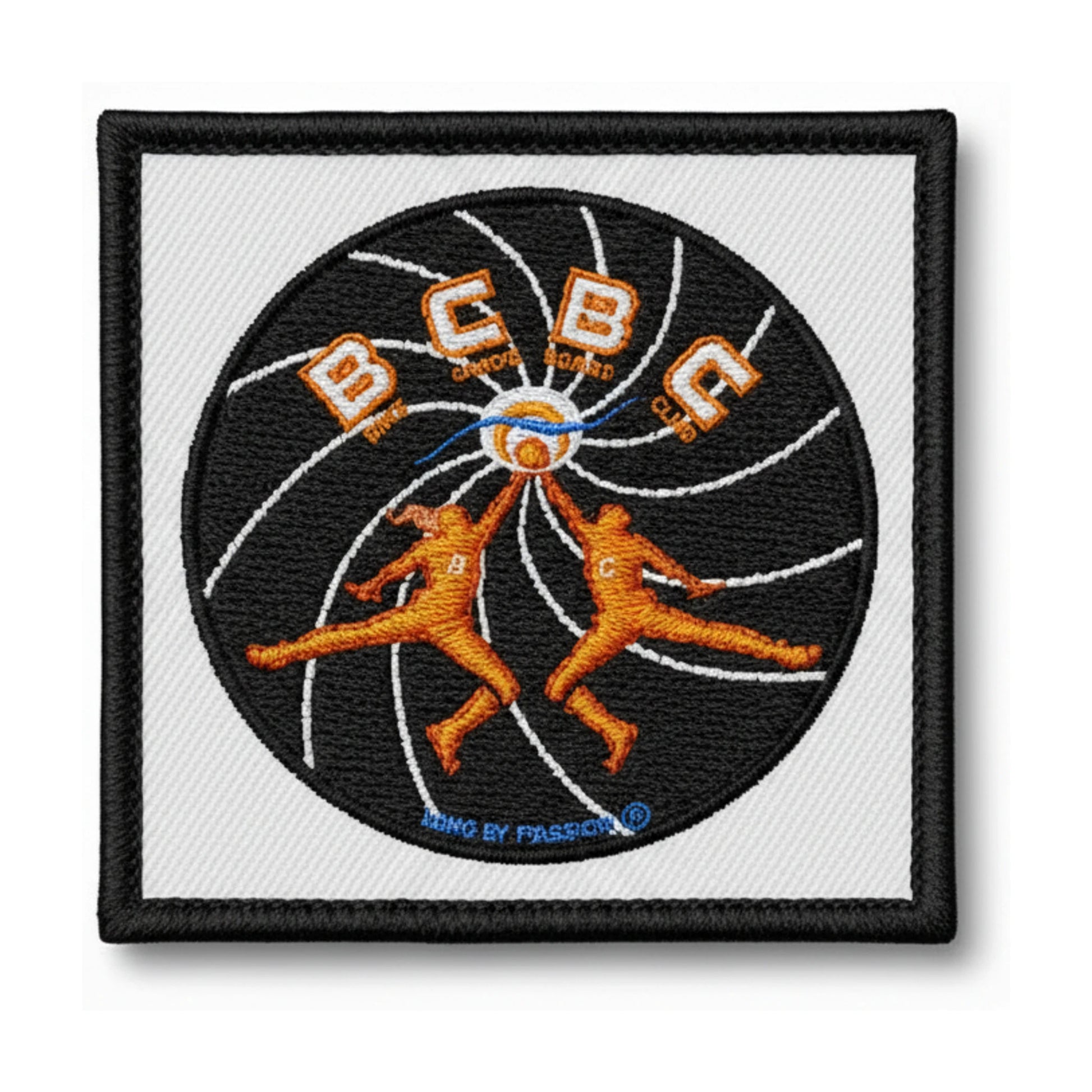 Patch brodé Association Basket Castets Basketball logo