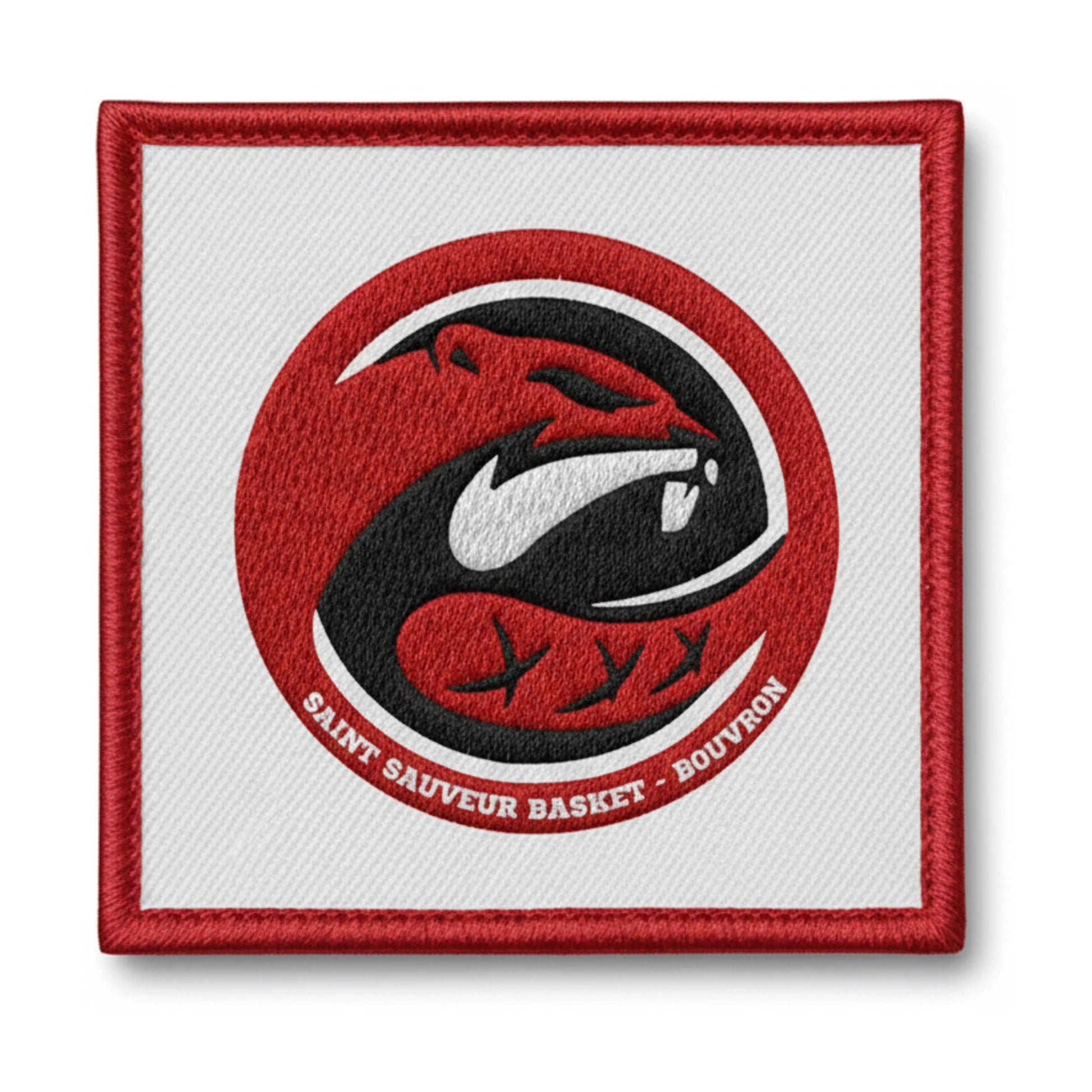Patch brodé St Sauveur Bouvron Basketball logo