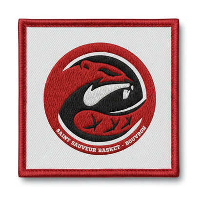 Patch brodé St Sauveur Bouvron Basketball logo