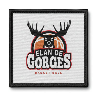 Patch brodé Elan de Gorges Basketball logo