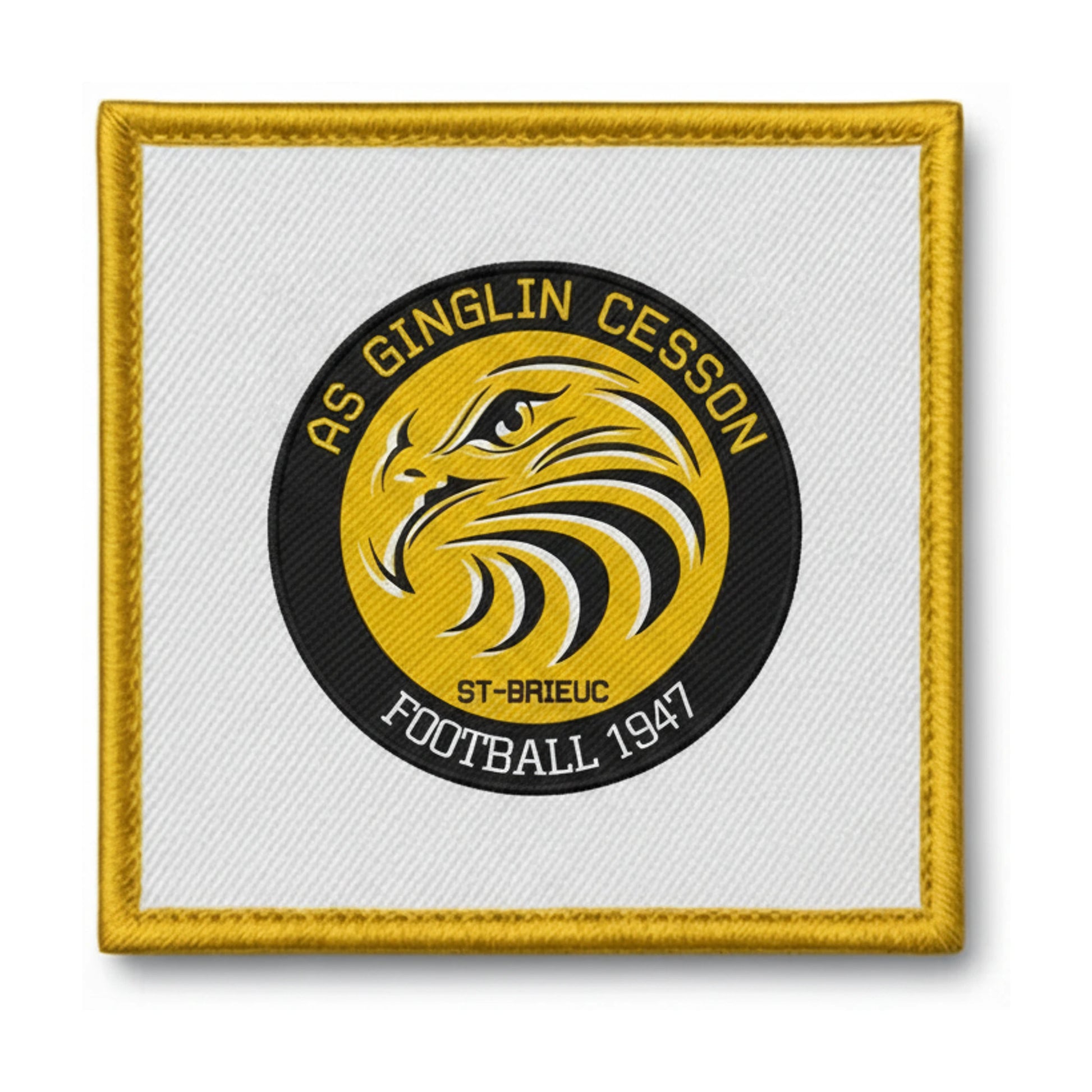 Patch brodé A. S. GINGLIN-CESSON Football logo