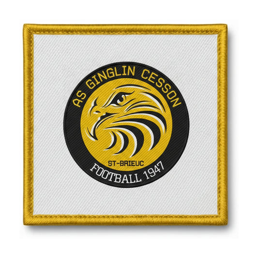 Patch brodé A. S. GINGLIN-CESSON Football logo
