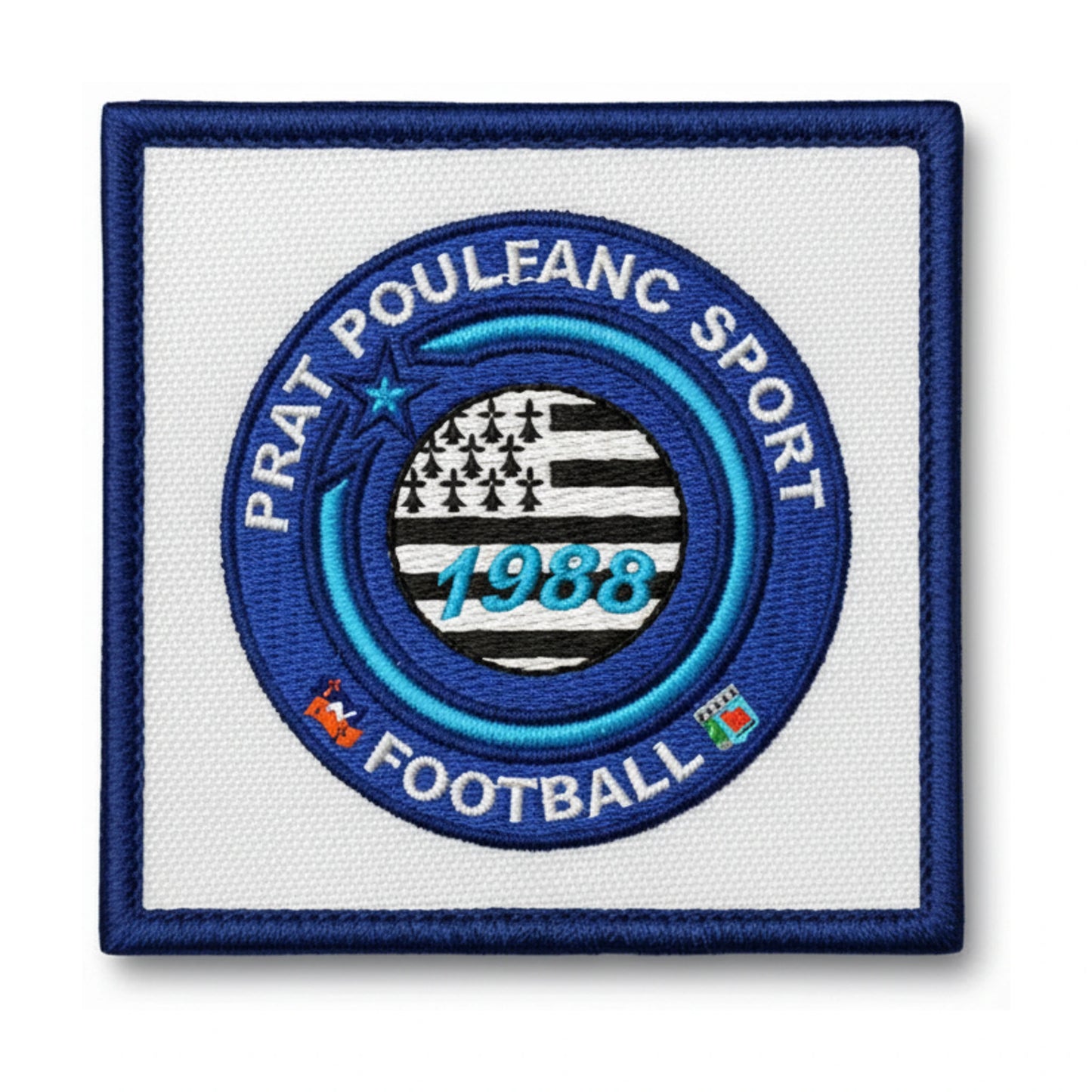 Patch brodé US Prat Football logo