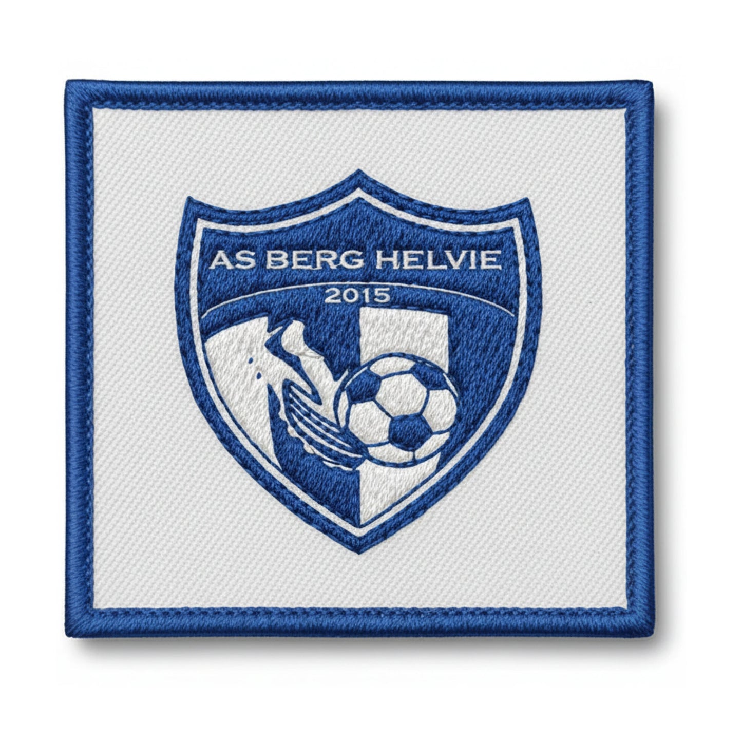 Patch brodé A. S. BERG HELVIE Football logo
