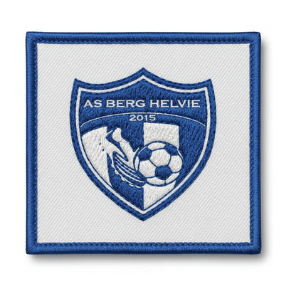 Patch brodé A. S. BERG HELVIE Football logo