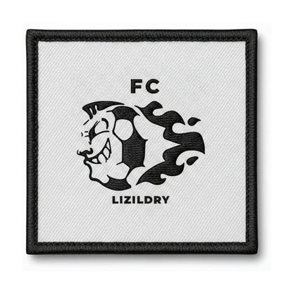 Patch brodé F. C.DU LIZILDRY PLOUGRESCANT Football logo