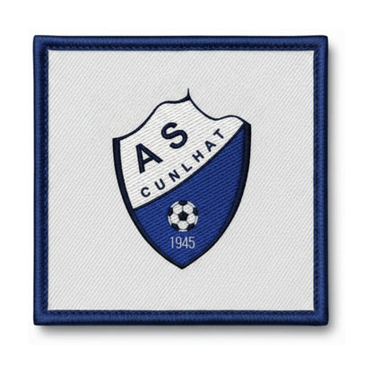 Patch brodé A.S. CUNLHATOISE Football logo