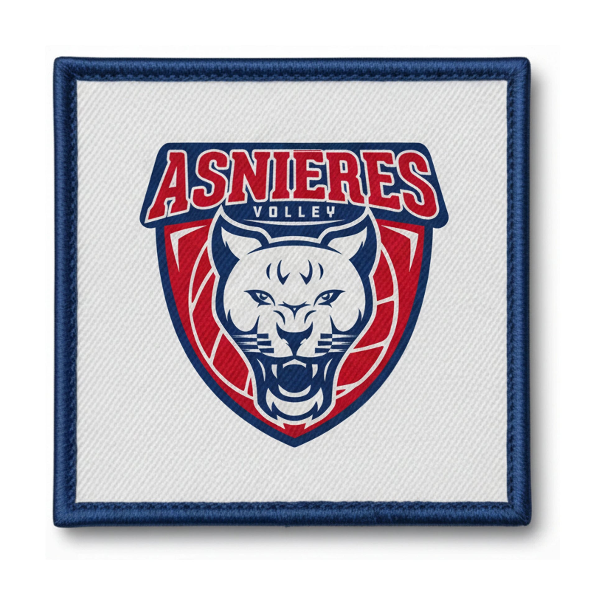 Patch brodé Asnieres Volley 92 Volley logo