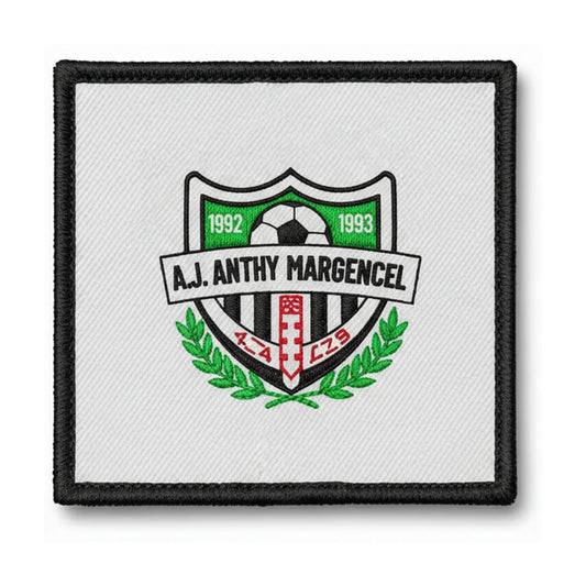 Patch brodé ASSOCIATION JEUNES ANTHY MARGENCEL Football logo