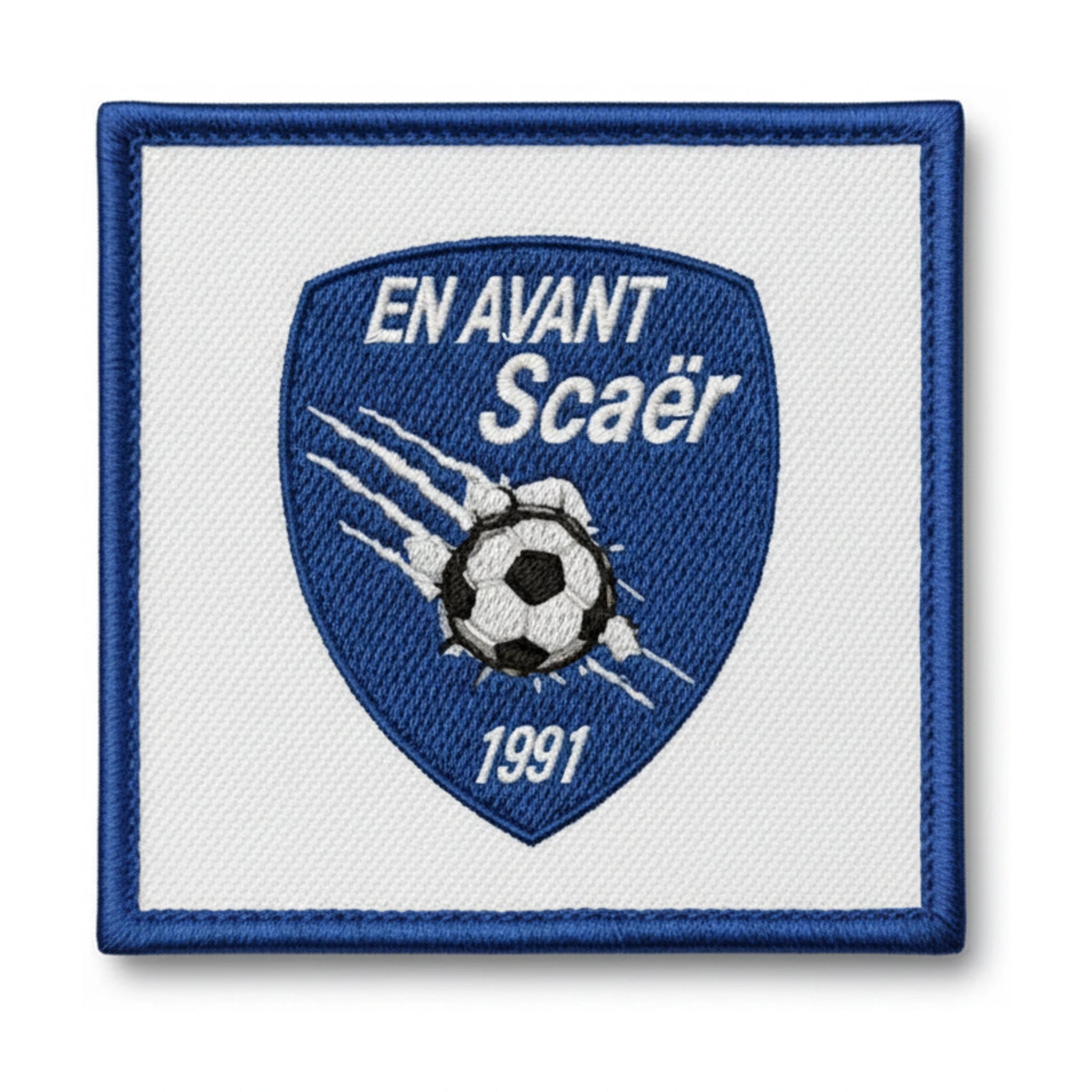 Patch brodé EN AVANT SCAER Football logo