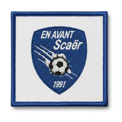 Patch brodé EN AVANT SCAER Football logo