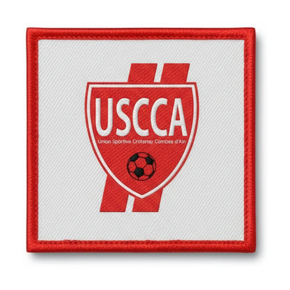 Patch brodé US De Crotenay Combe d'Ain Football logo
