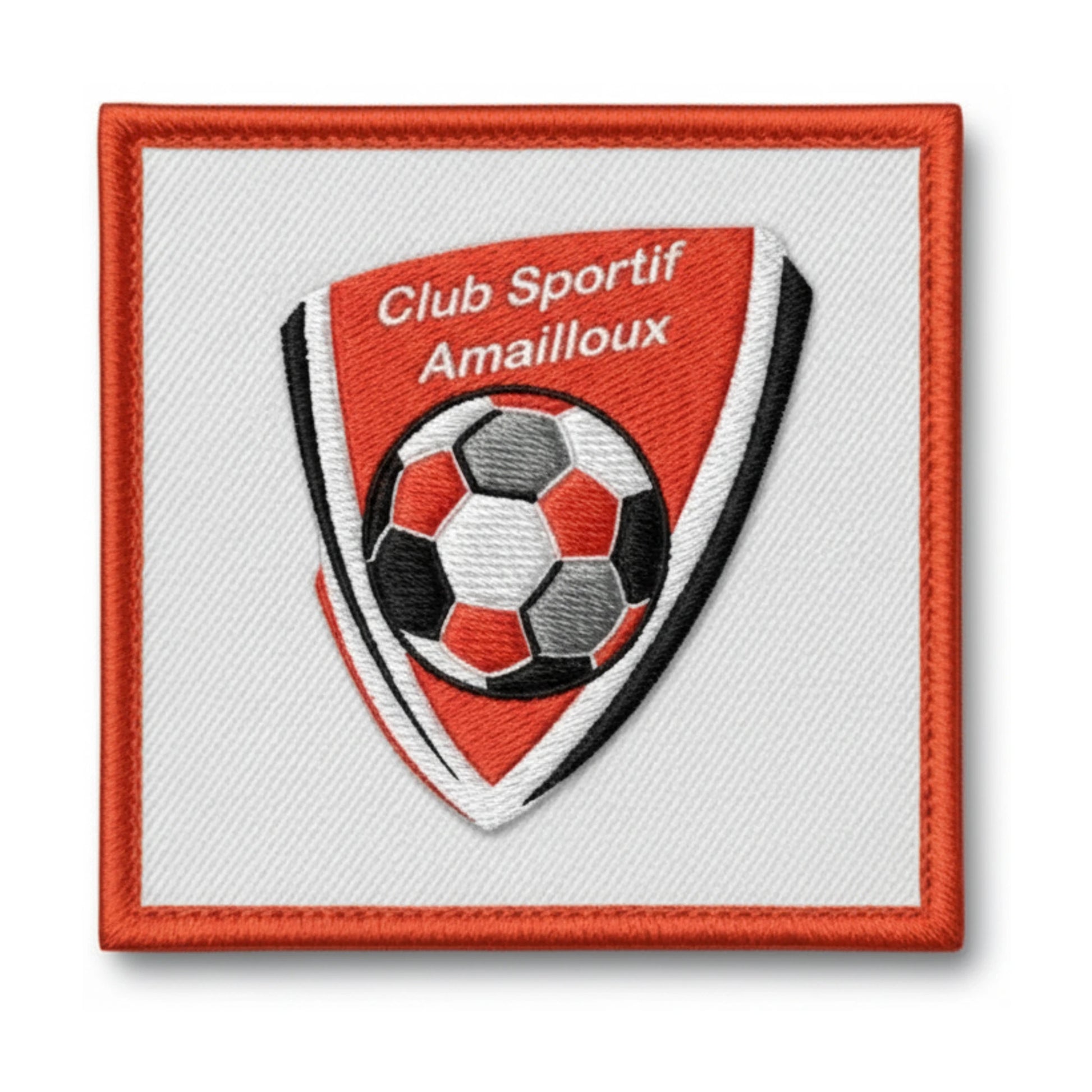 Patch brodé CS Amailloux Football logo