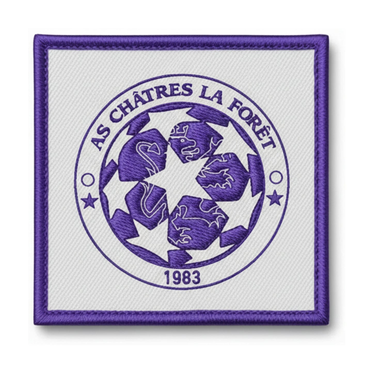 Patch brodé A.S. CHATRES LA FORET Football logo