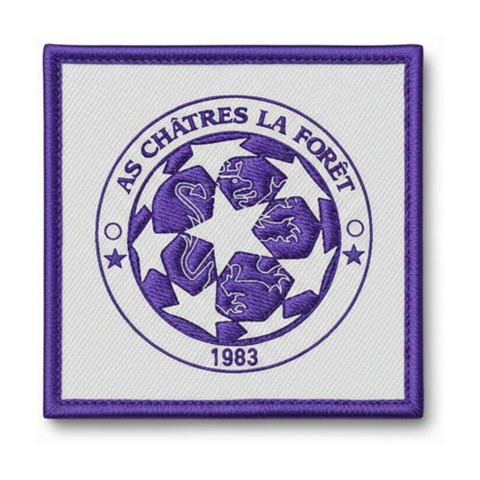 Patch brodé A.S. CHATRES LA FORET Football logo