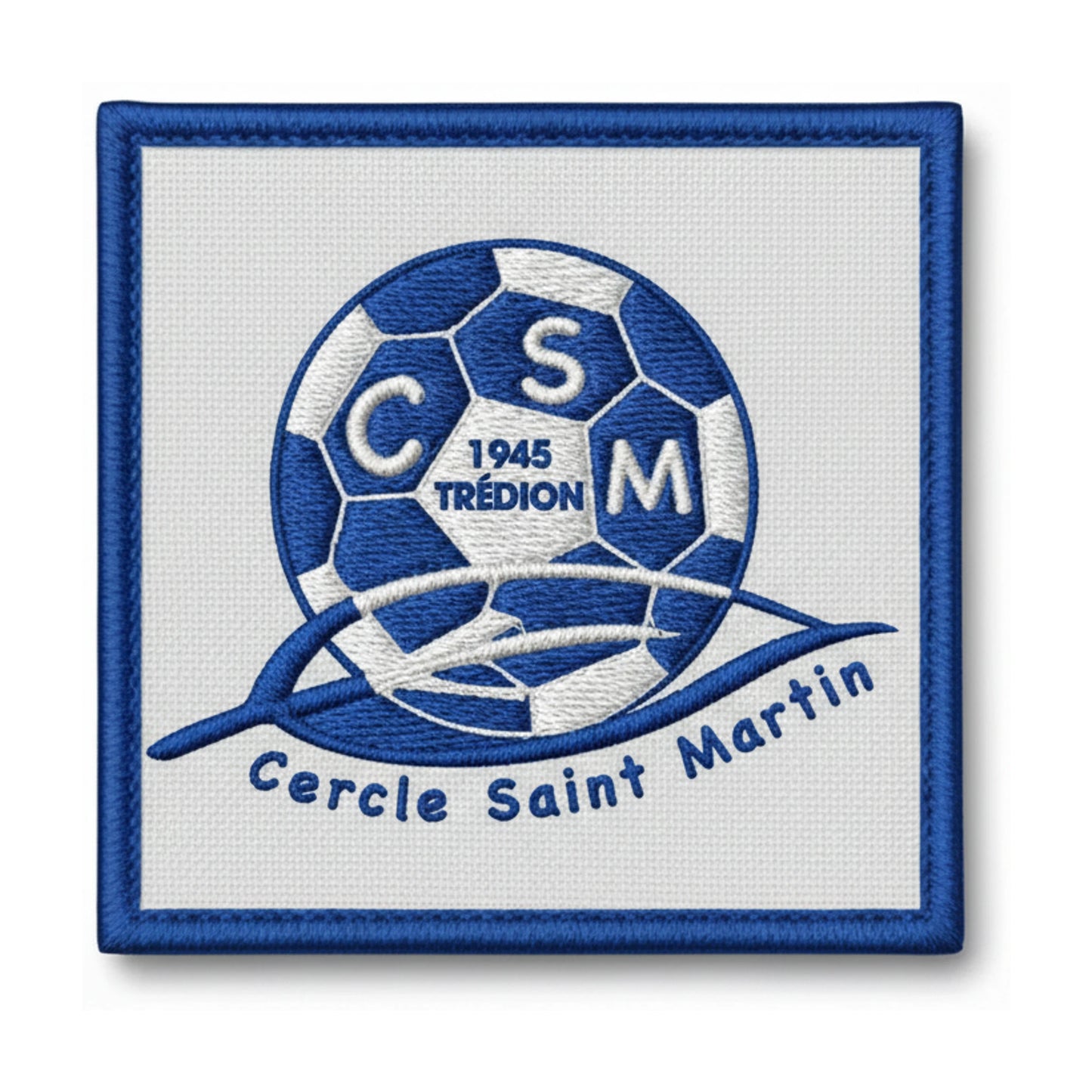 Patch brodé CERCLE SAINT-MARTIN TREDION Football logo