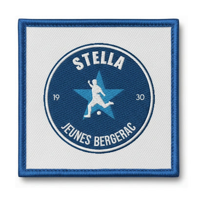 Patch brodé STELLA J. BERGERAC Football logo
