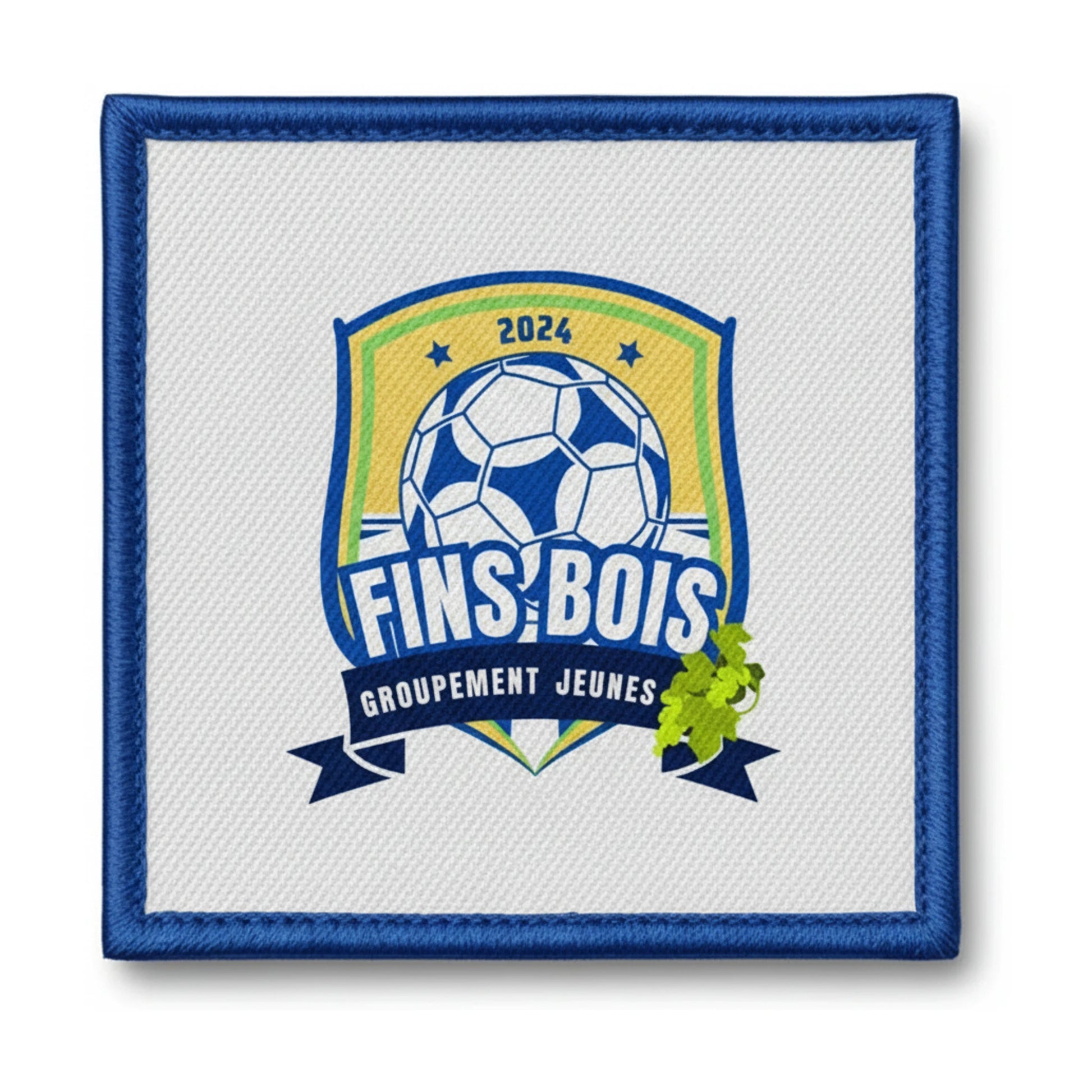 Patch brodé GROUPEMENT DES FINS BOIS Football logo