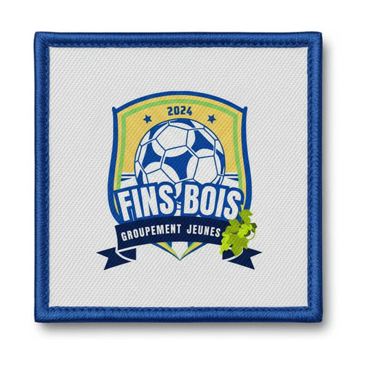 Patch brodé GROUPEMENT DES FINS BOIS Football logo