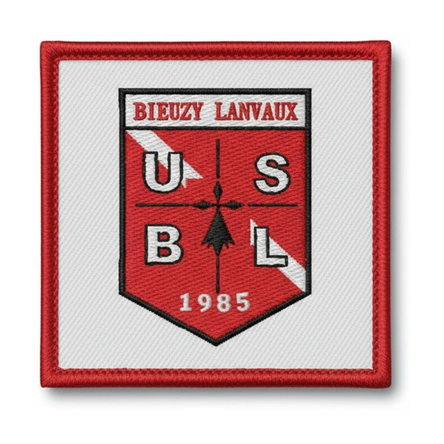 Patch brodé U.S. BIEUZY LANVAUX Football logo