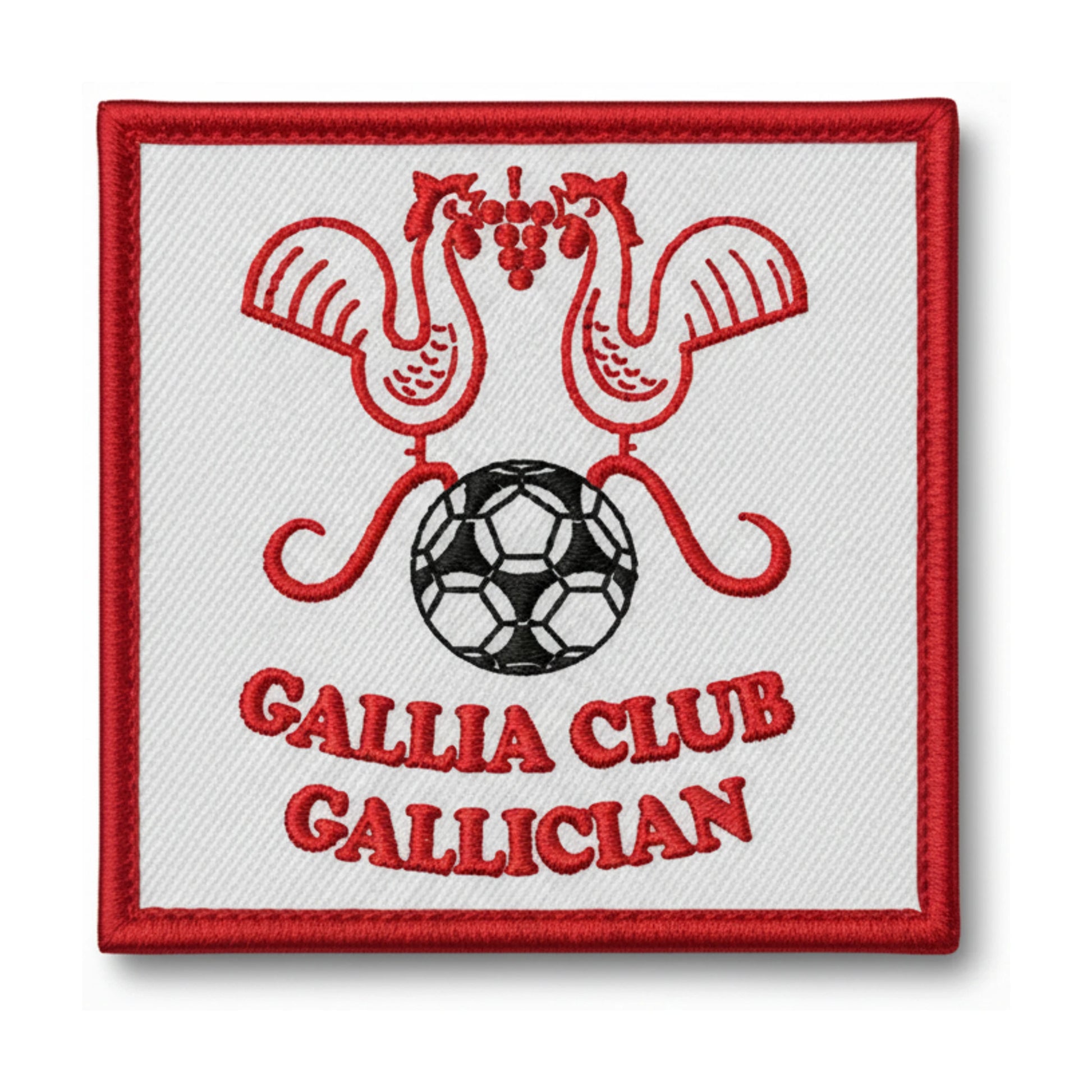 Patch brodé Gallia C De Gallician Football logo