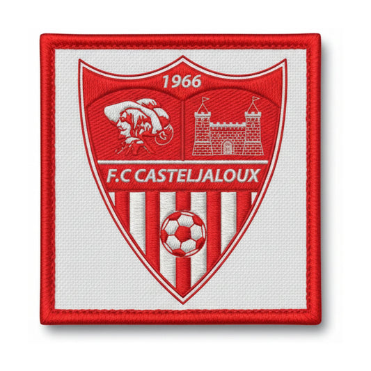 Patch brodé F.C. CASTELJALOUX Football logo