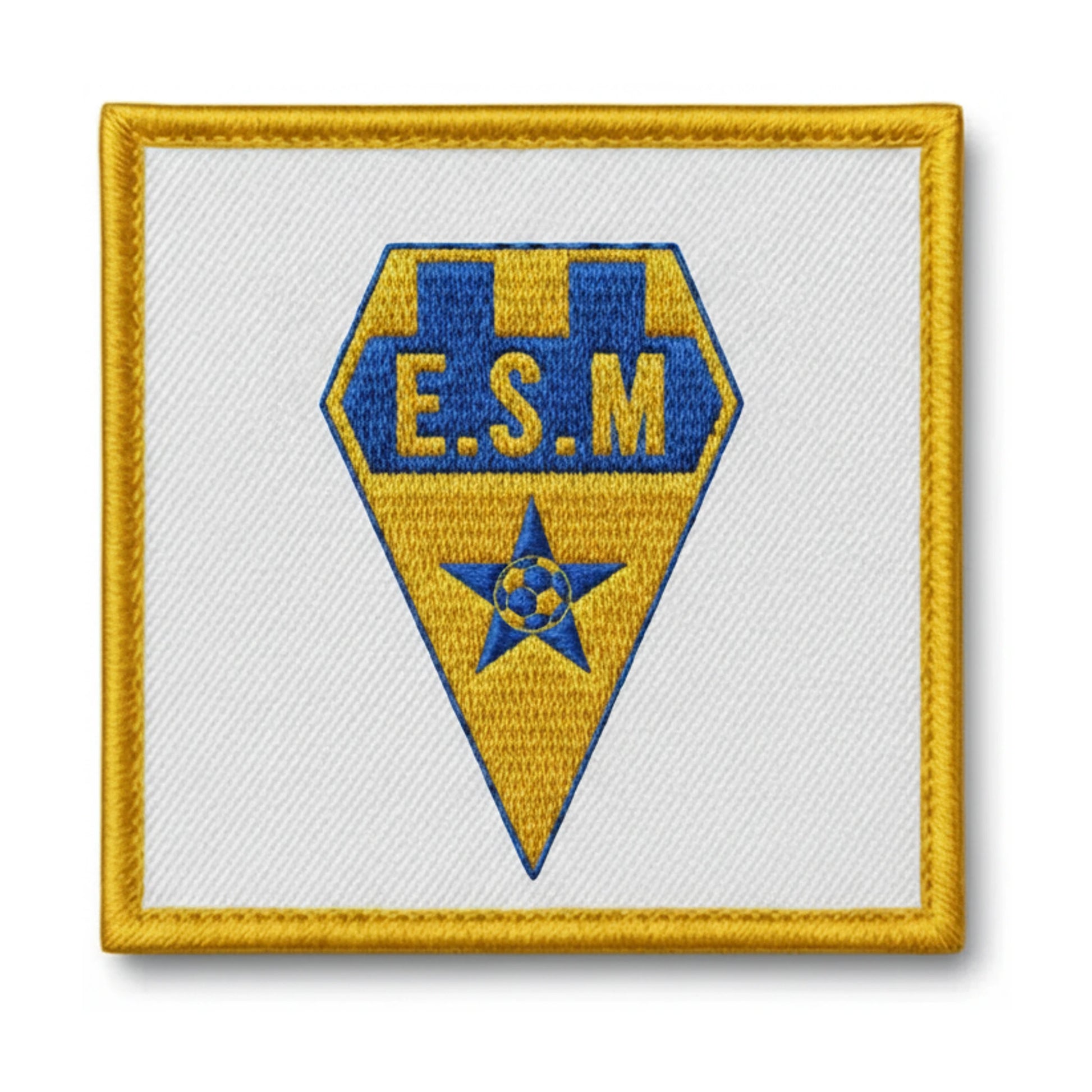 Patch brodé ET.S. MERLEVENEZ Football logo