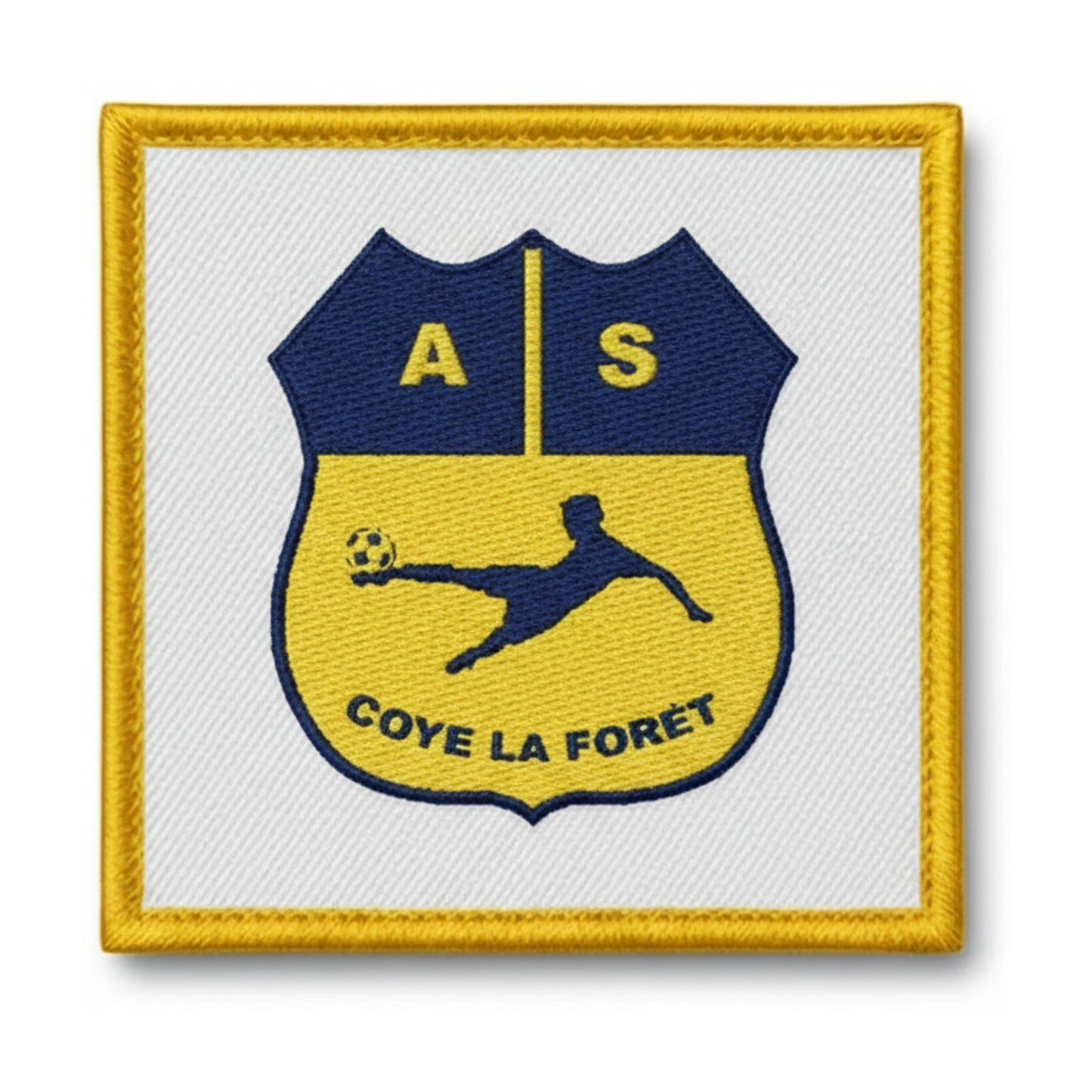 Patch brodé A.S. COYE LA FORET Football logo