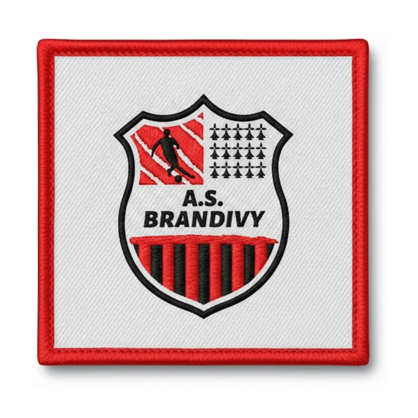 Patch brodé A.S. BRANDIVY Football logo