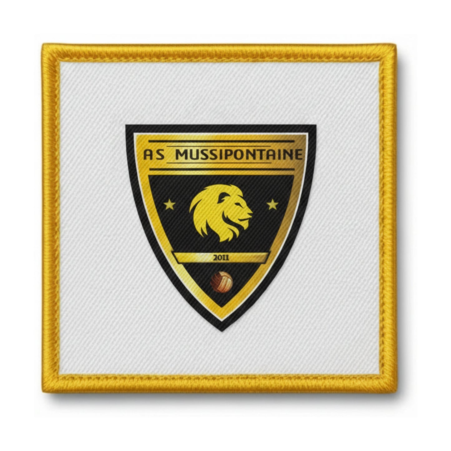 Patch brodé A. S. MUSSIPONTAINE Football logo