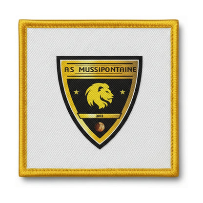 Patch brodé A. S. MUSSIPONTAINE Football logo