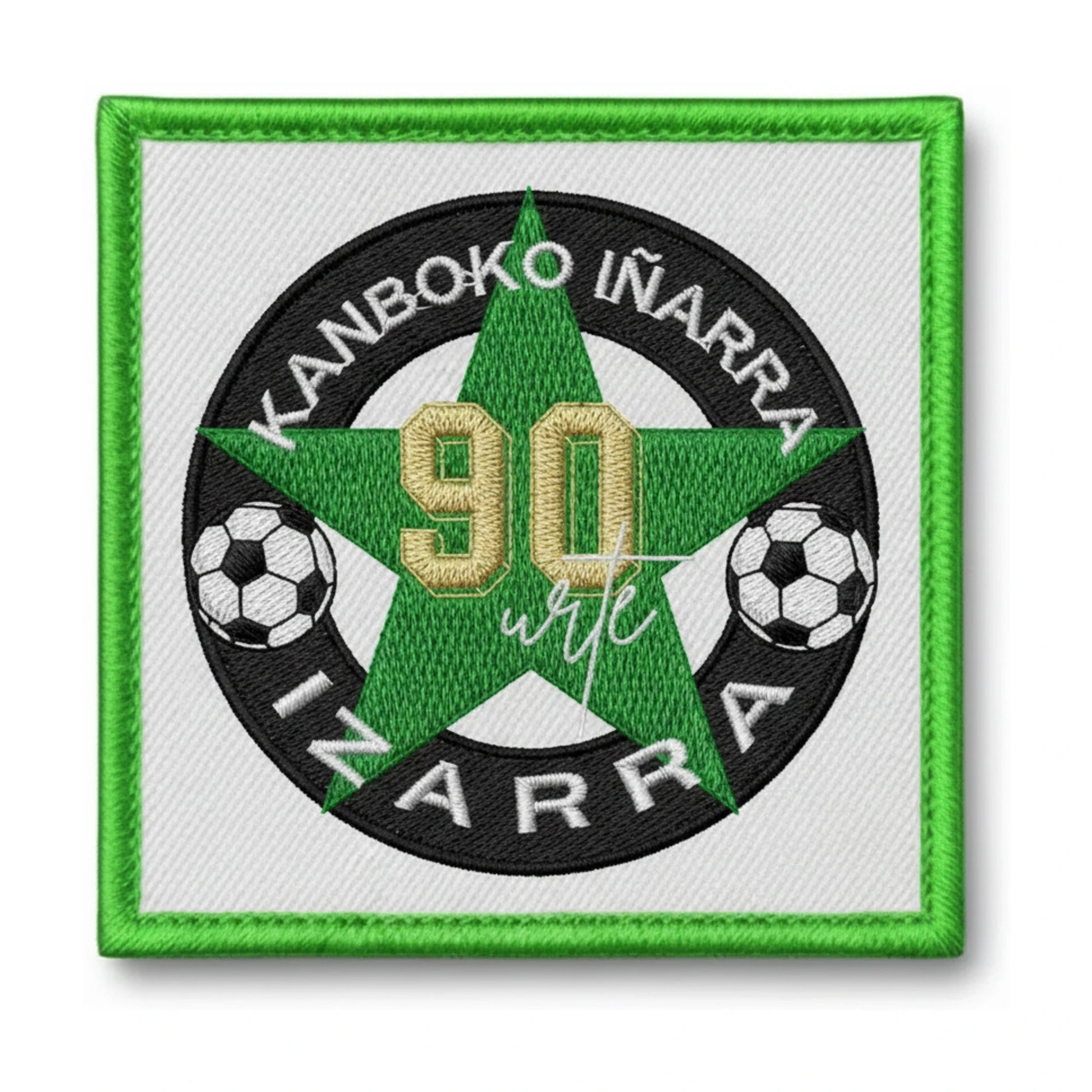 Patch brodé Kamboko Izarra Football logo