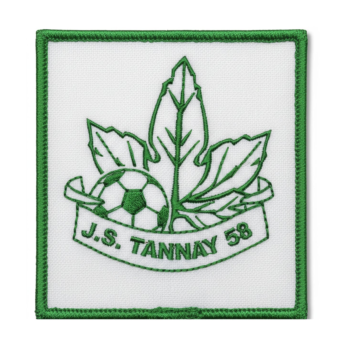 Patch brodé J.S. TANNAY Football logo