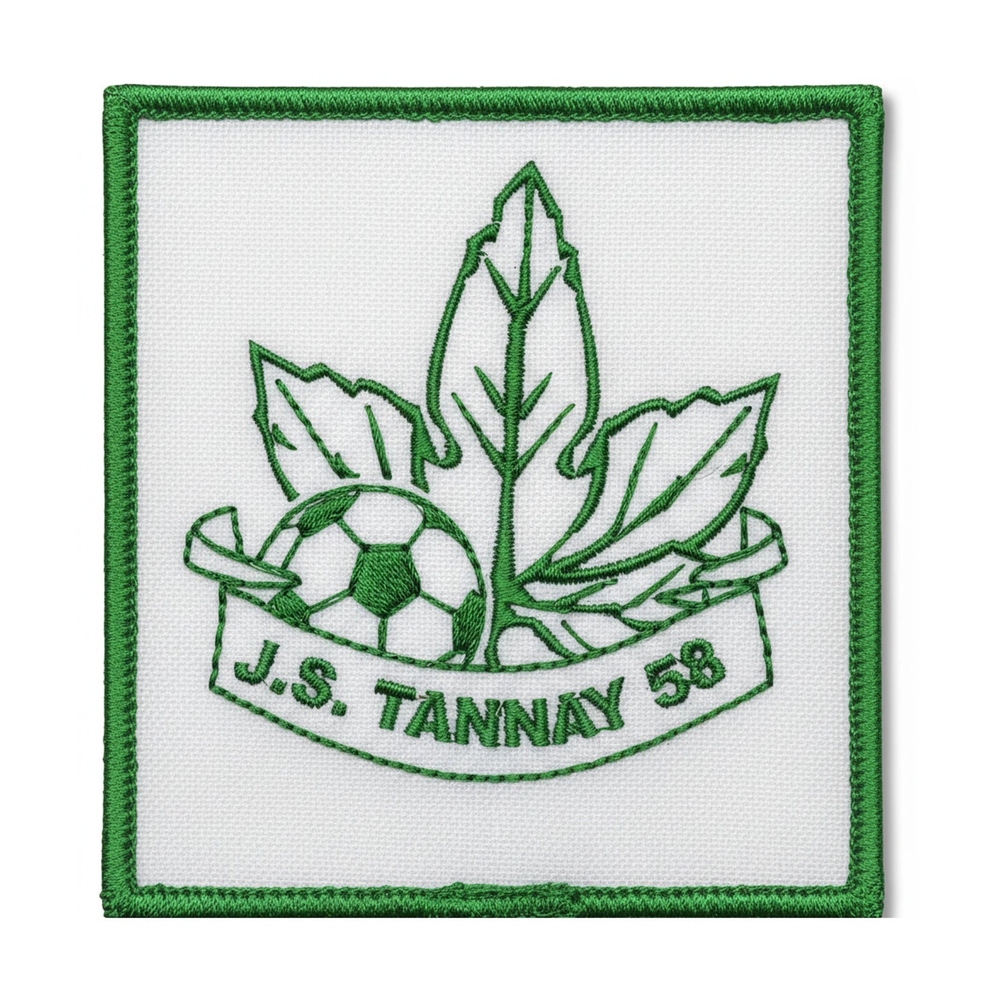 Patch brodé J.S. TANNAY Football logo