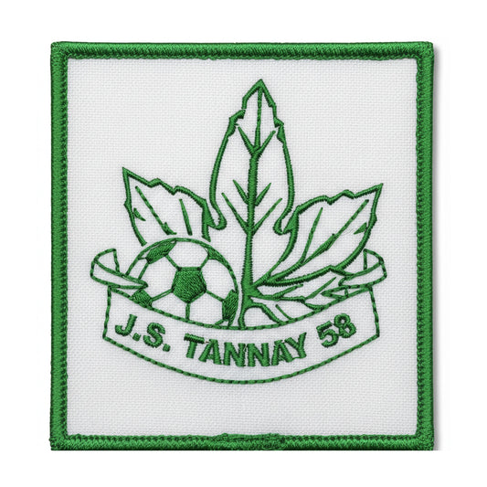 Patch brodé J.S. TANNAY Football logo
