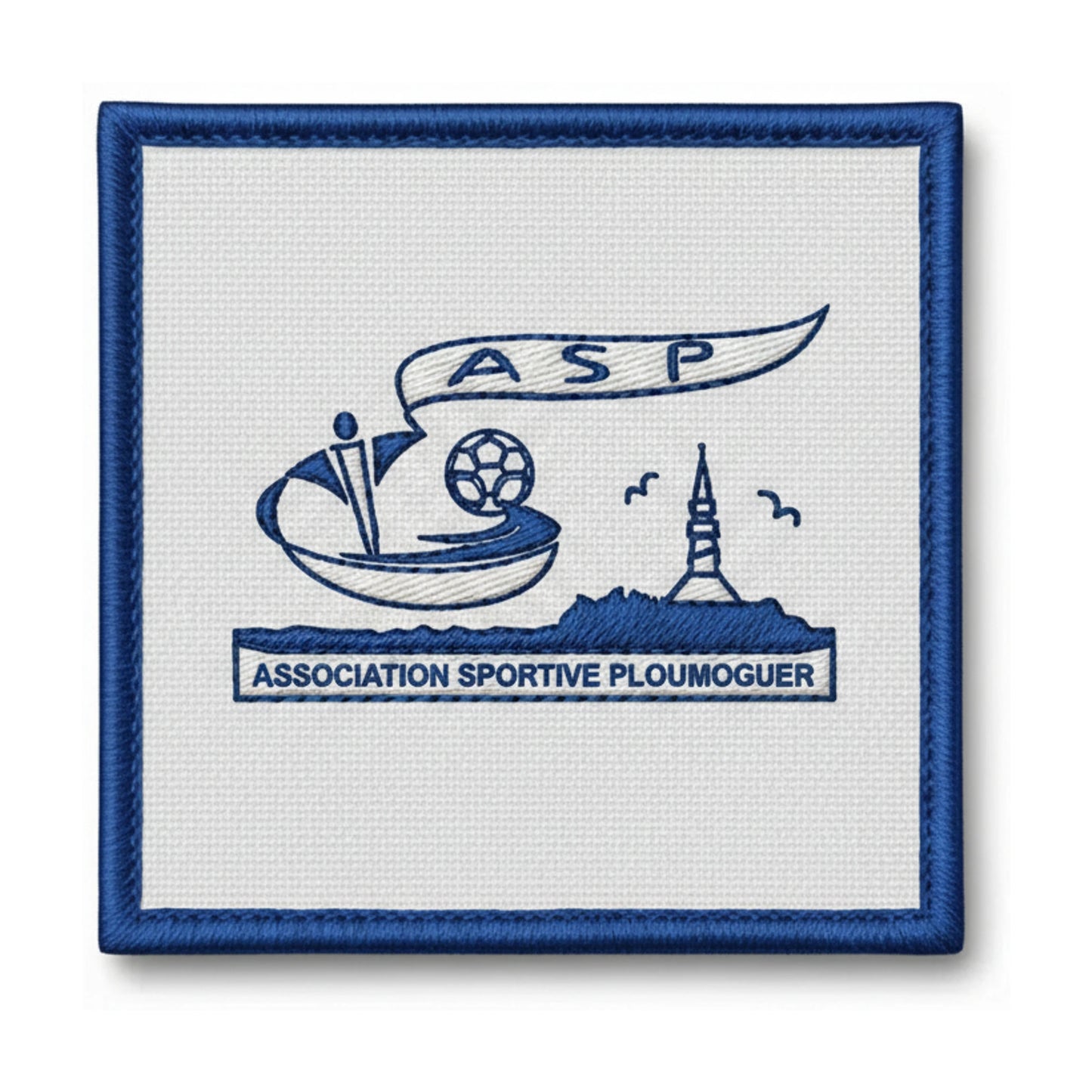 Patch brodé A.S. PLOUMOGUER Football logo
