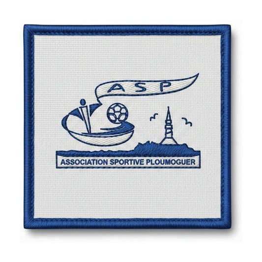 Patch brodé A.S. PLOUMOGUER Football logo