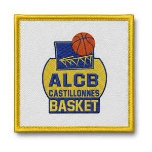 Patch brodé Amicale Loisirs Castillonnes Basket Basketball logo