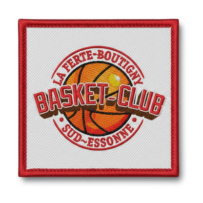 Patch brodé BC la Ferte Sud Essonne Basketball logo