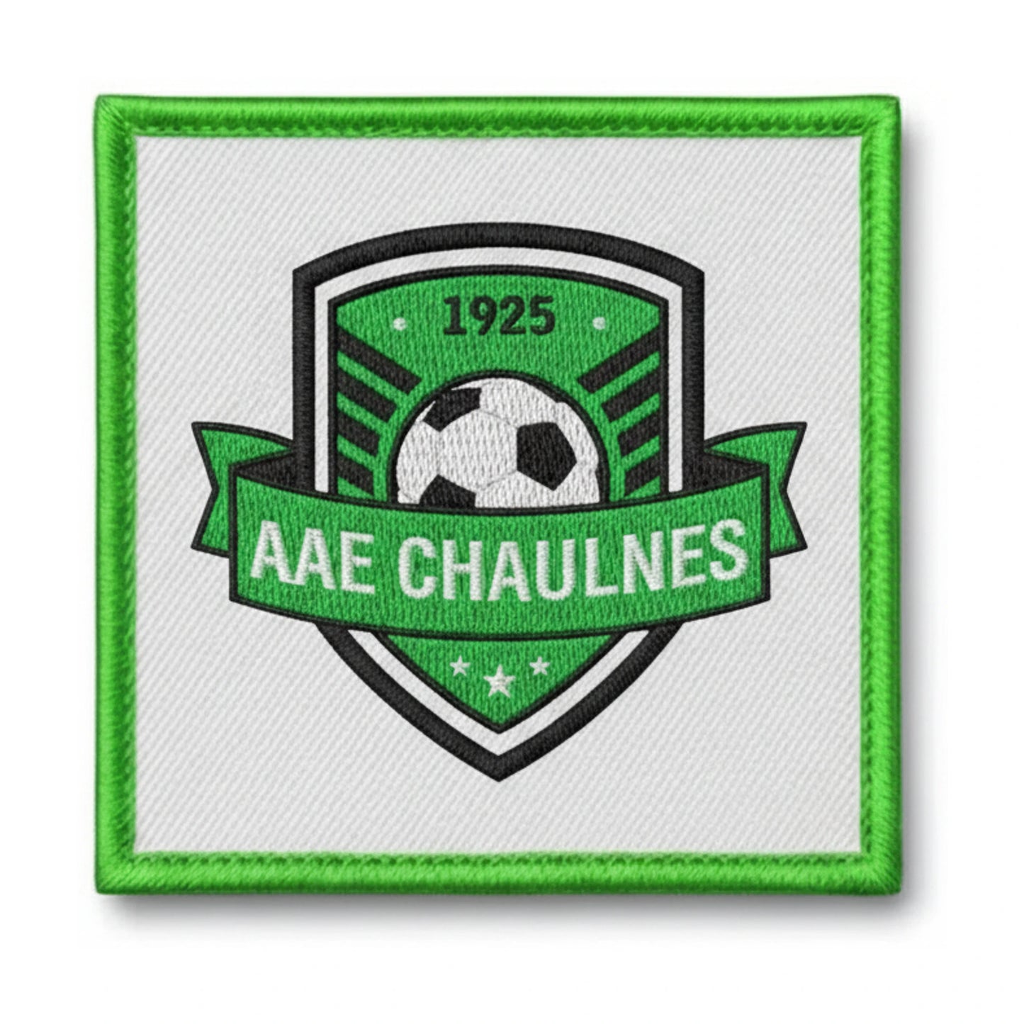 Patch brodé Am Anciens Eleves Chaulnes Football logo