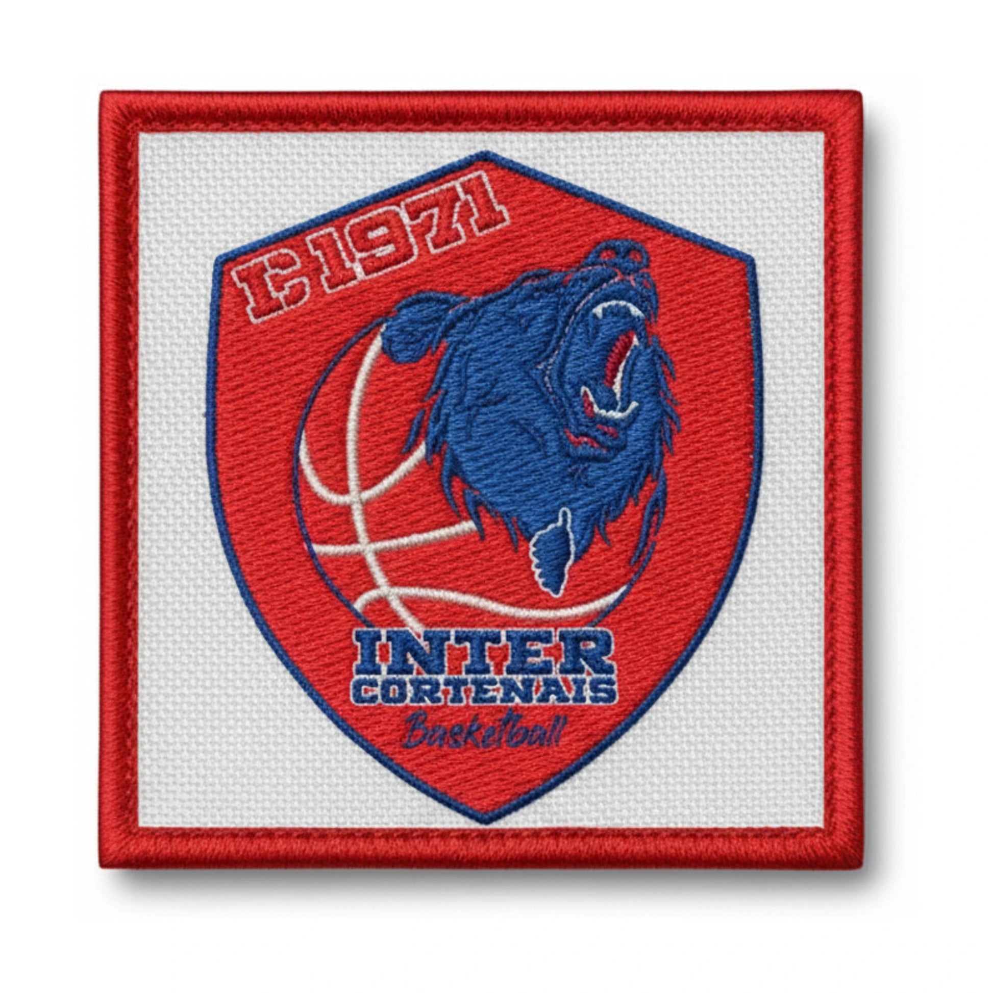 Patch brodé Inter Cortenais Basketball logo
