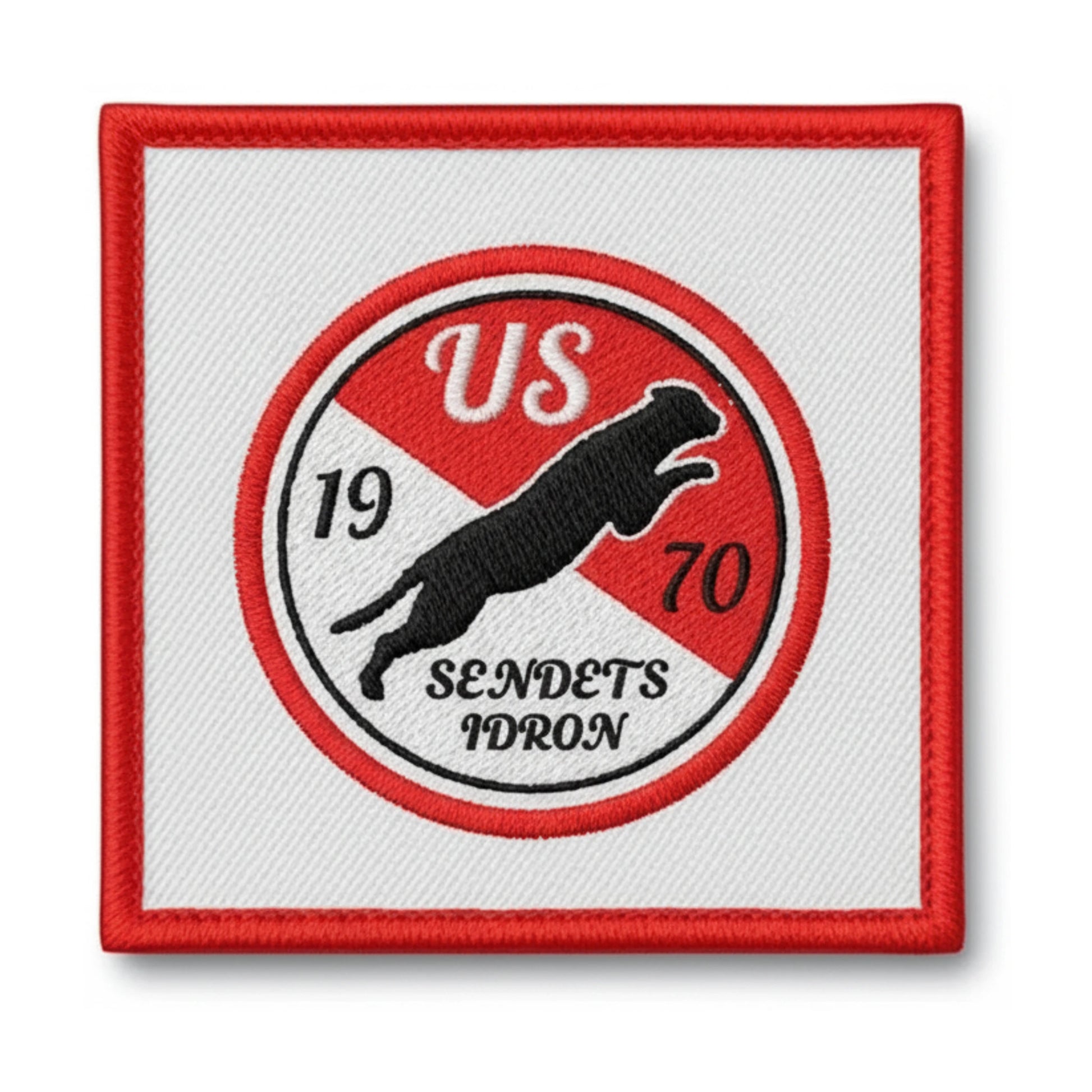 Patch brodé US Sendets/idron Football logo