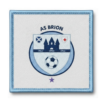 Patch brodé AM. S. DE BRION Football logo