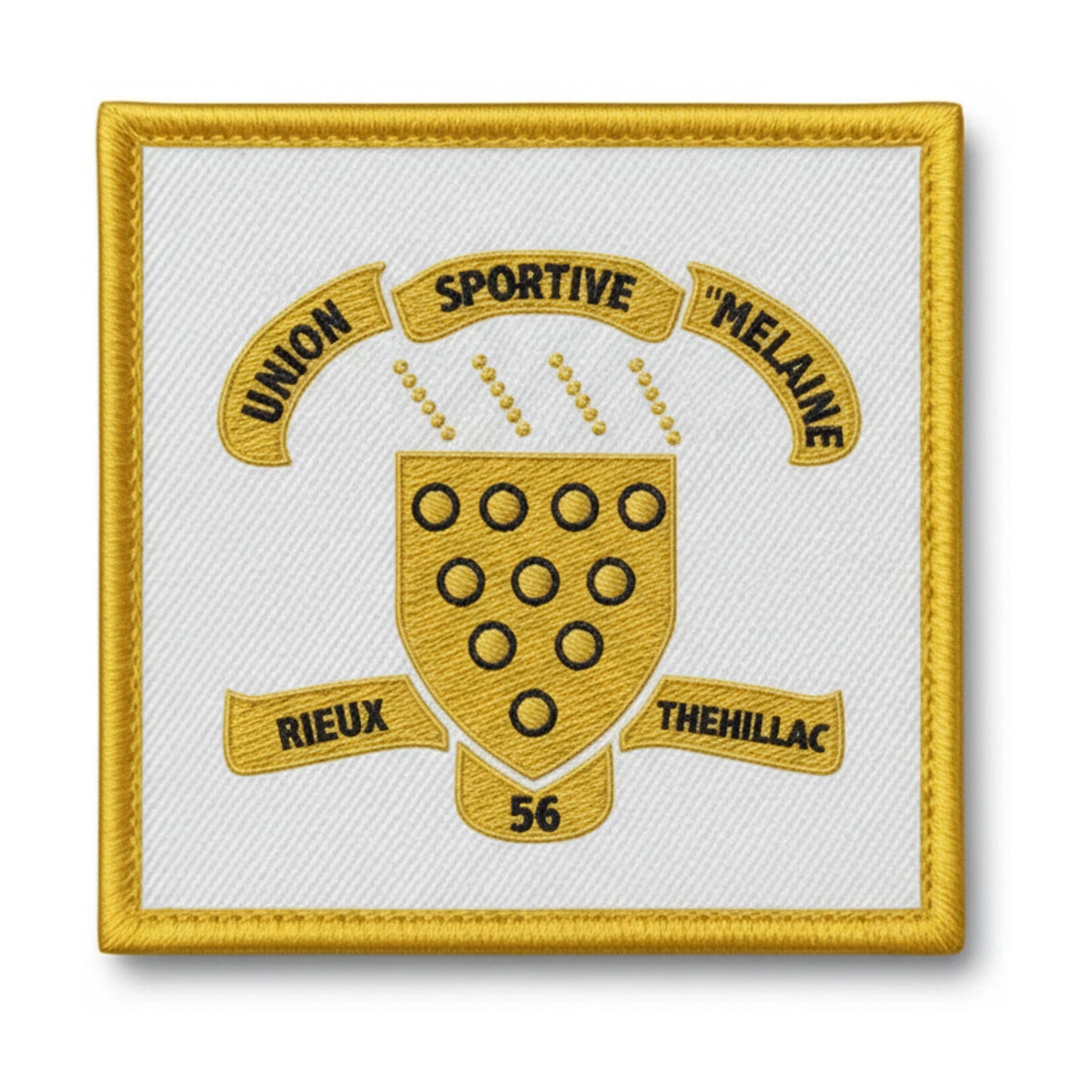 Patch brodé USSM RIEUX THEHILLAC Football logo