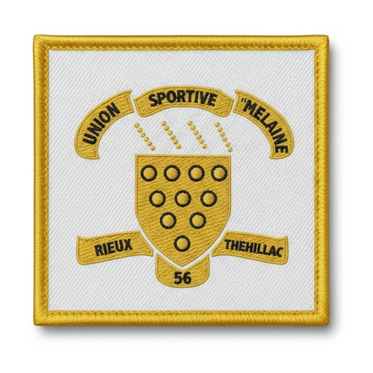 Patch brodé USSM RIEUX THEHILLAC Football logo