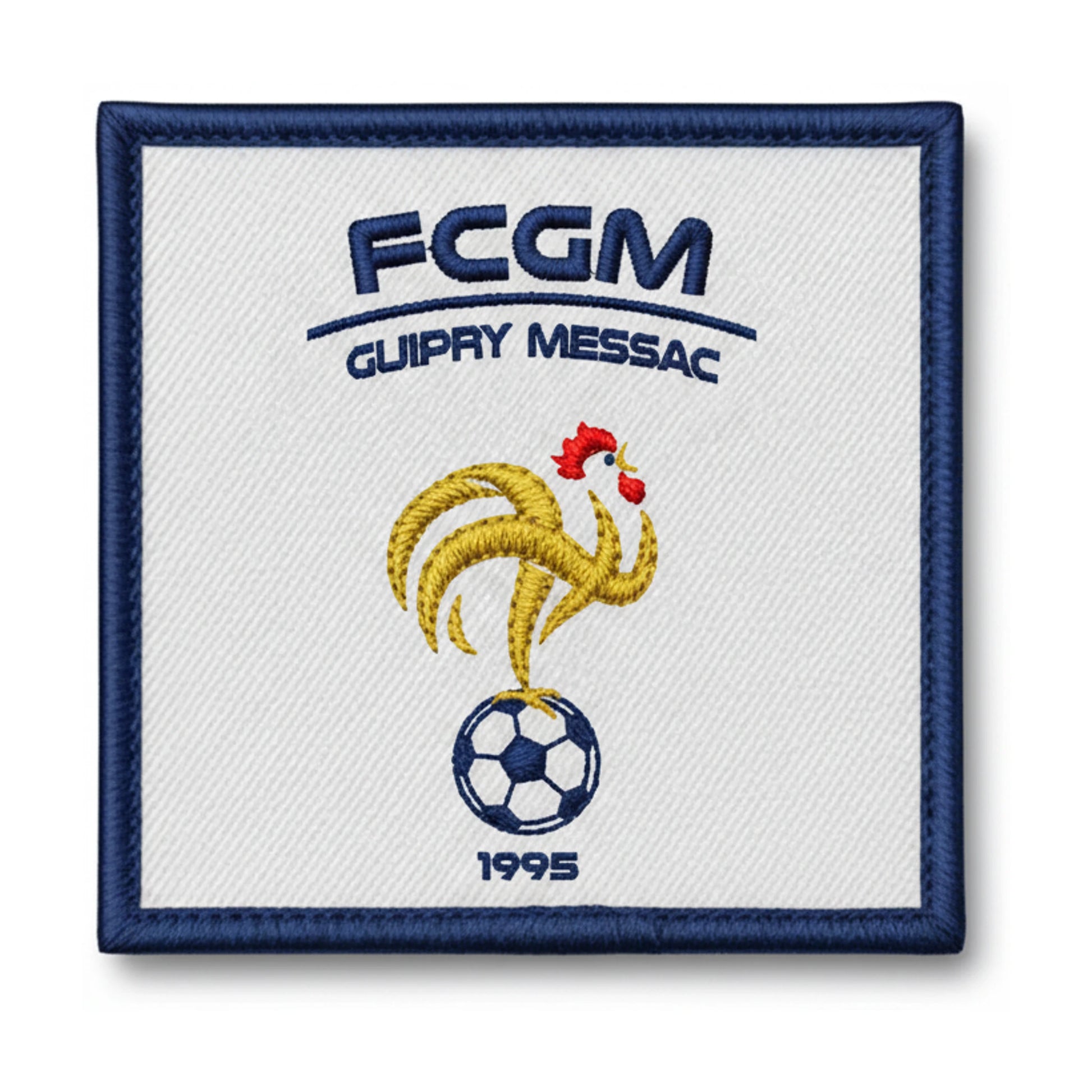 Patch brodé FC Guipry Messac Football logo