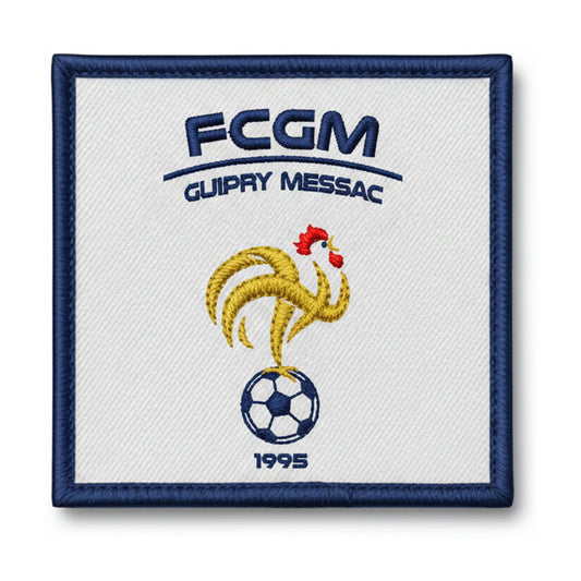 Patch brodé FC Guipry Messac Football logo