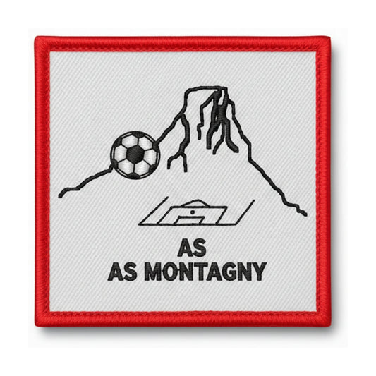 Patch brodé A.S. MONTAGNY Football logo