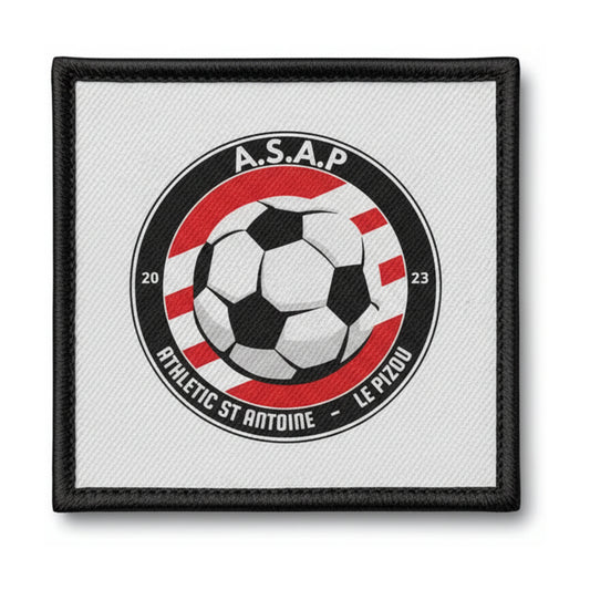 Patch brodé FC le Pizou Football logo