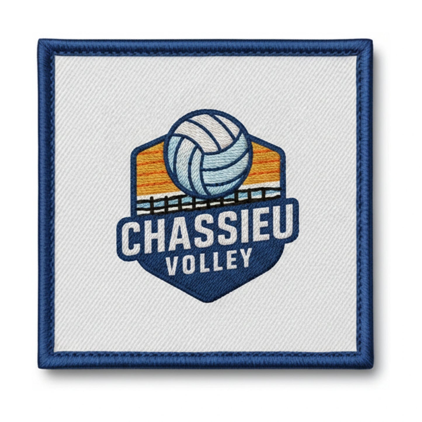 Patch brodé CHASSIEU VOLLEY Volley logo
